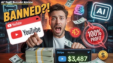🤯 YouTube BANNED My Video This AI Tool Made $3K (100% Profit) AI SaaS Builder Review (Real Results)