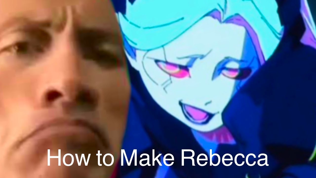I used mods to recreate Rebecca in Cyberpunk 2077 : r/Edgerunners