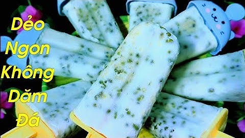 KEM ĐẬU XANH/Cách Làm KEM ĐẬU XANH NƯỚC CỐT DỪA DẺO Ngon Thơm Béo Rất Ngon Không Bị Dăm Đá.