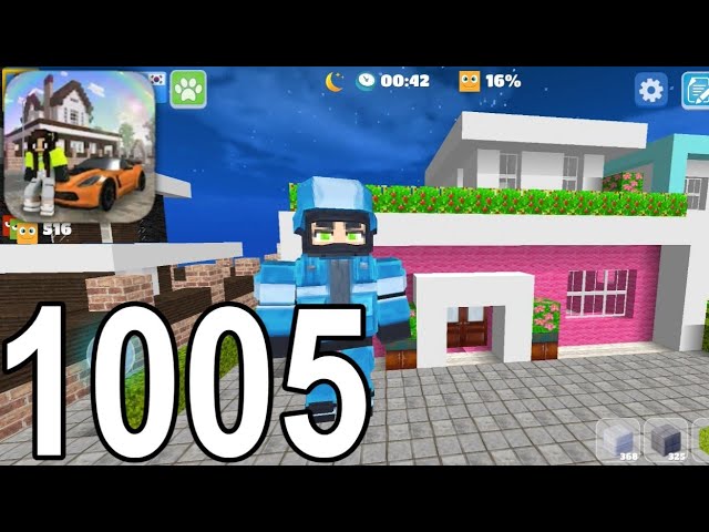 School Party Craft - Modern House - Gameplay Walkthrough Part 1005 (Android)