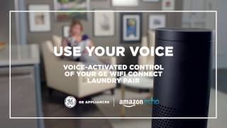 WiFi Connect Washer & Dryer with Amazon Alexa