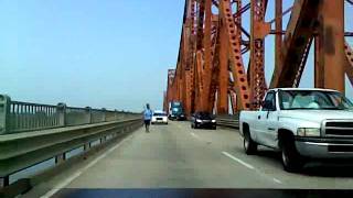Day 102- Police Escort over Mississippi River in Baton Rouge, LA