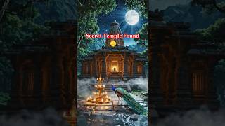 The Secret Temple Hidden in the Dark Forest 😱🌕 #youtube #travel #mysterious #deepestcave
