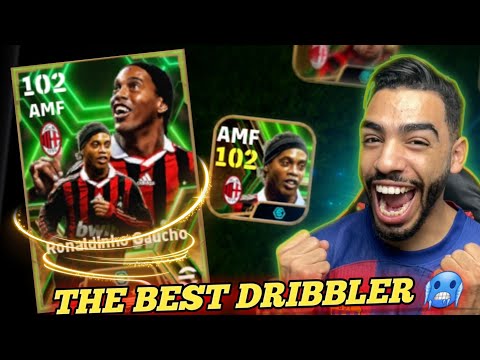 RONALDINHO 102 GAMEPLAY REVIEW 🔥 THE BEST DRIBBLER IN THE GAME 🔥 eFootball 24 mobile