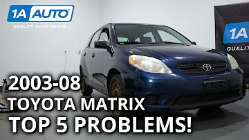 Does 2005 Toyota Matrix have a timing belt?