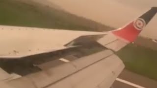 Very smooth landing from 30,000ft to the runway