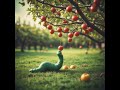 Song: Oli, der kleine Apfelwurm! Idee &amp; Text Jorgo Proudmountainer, erstellt mit SUNO