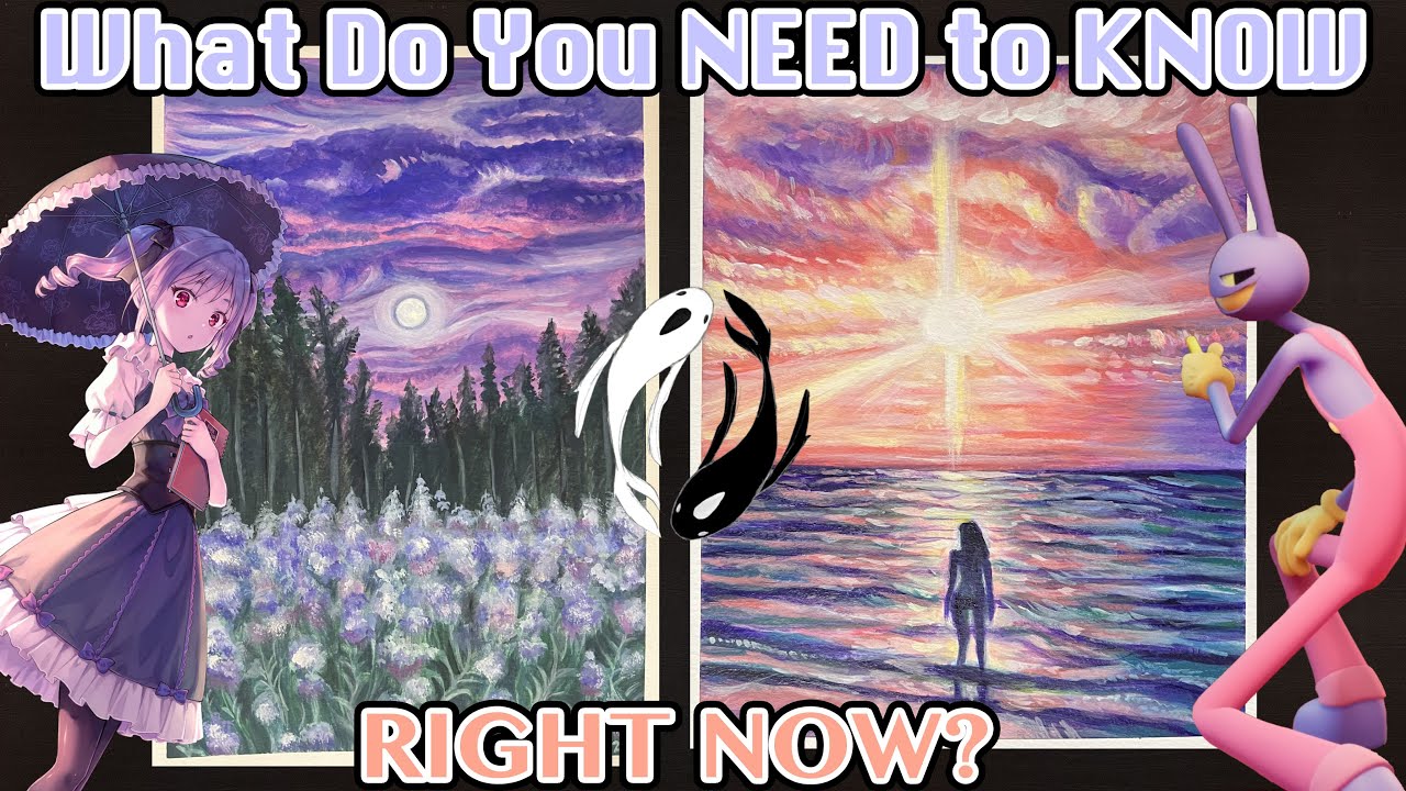 What Do You Need to Know RN? 🌷🌲🌊☀️ TAROT Pick-A-Card 💜💛