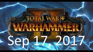 Total War: Warhammer 2: Skaven campaign stream. (Sep 17, 2017)