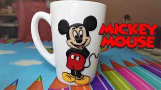 Mikkie Mouse polymer clay tutorial / Микки Маус из полимерной глины