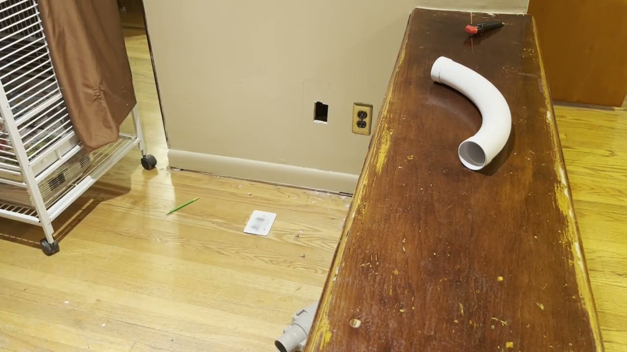 Installation Review Part 1 of Chameleon Retractable Central Vacuum Hose System Installation Kit