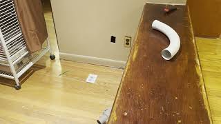 Installation Review Part 1 of Chameleon Retractable Central Vacuum Hose System Installation Kit