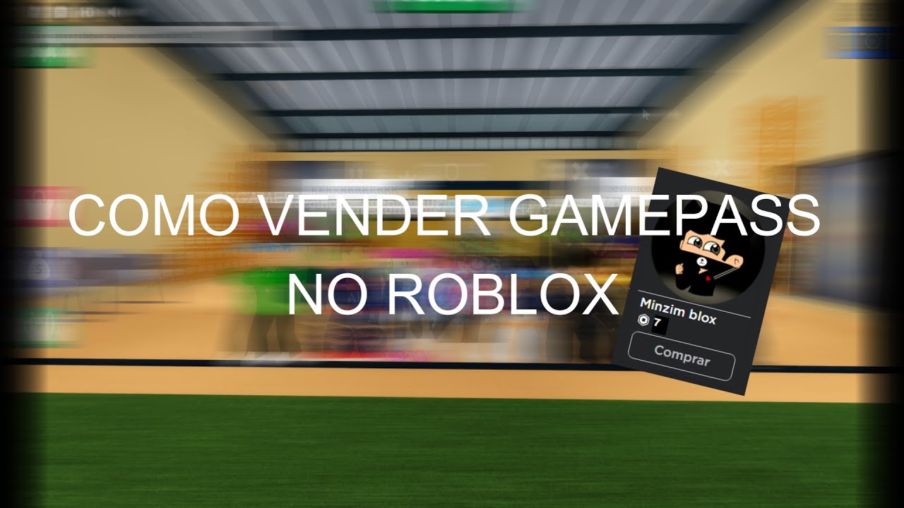 Como vender gamepass no Roblox pelo Celular ou Pc - YouTube