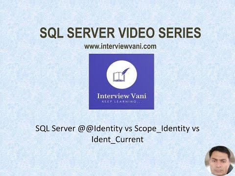 SQL Server @@Identity