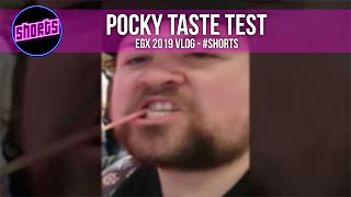 What does Pocky taste like @EGX2019? - #shorts