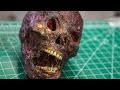 How To Make a Realistic Horror Skull Prop!