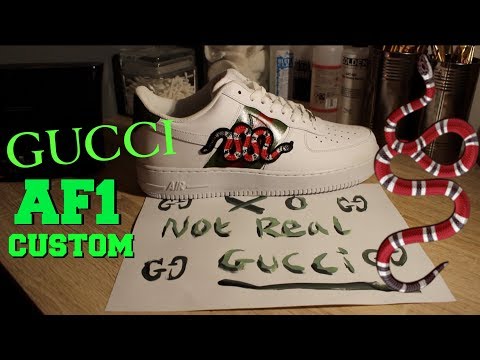 gucci snake af1