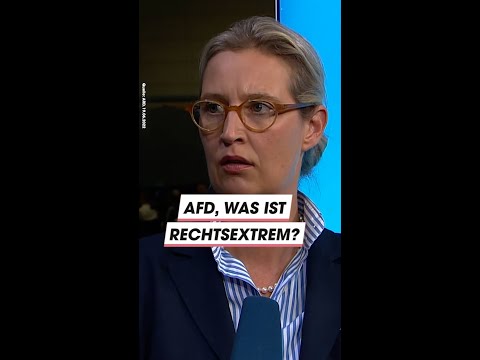 AfD, was ist rechtsextrem? #shorts