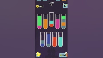 water color sorting puzzels level 19.