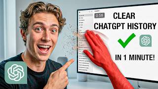 How To Delete All ChatGPT Chat History in Under 1 Minute | FULL GUIDE