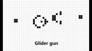 How to create a Glider Gun in Conway's Game of Life screenshot 3