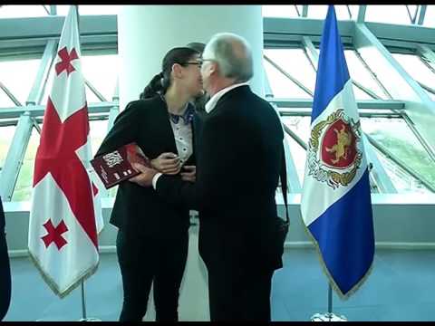 ნოე რამიშვილის შთამომავლები შს სამინისტროს ესტუმრნენ