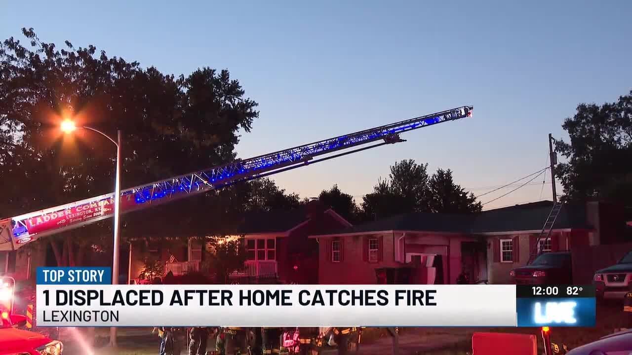 One person without a home after Lexington fire - YouTube