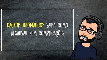 Desative o backup automático do Google Drive