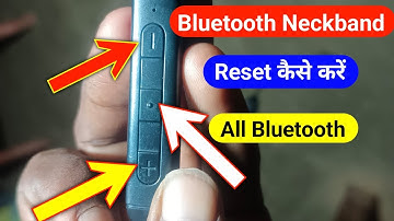 Reset Bluetooth Headphone | How To Reset Bluetooth Earphones | How to Factory Reset neckband