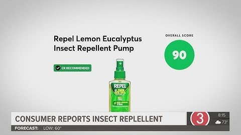 Consumer Reports: Best insect repellents for 2025