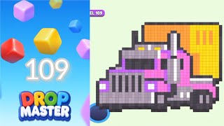 Puzzle Drop Master – Level 109: The Ultimate Trick Shot #puzzledropmaster #dropmaster 