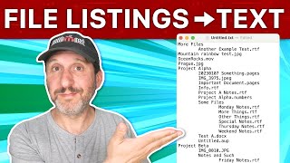 How To Get File Listings As Text screenshot 4