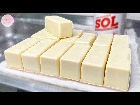COMO FAZER SABÃO CASEIRO COM 2 LITROS DE ÓLEO USADO ECONÔMICO| SUPER RENDIMENTO