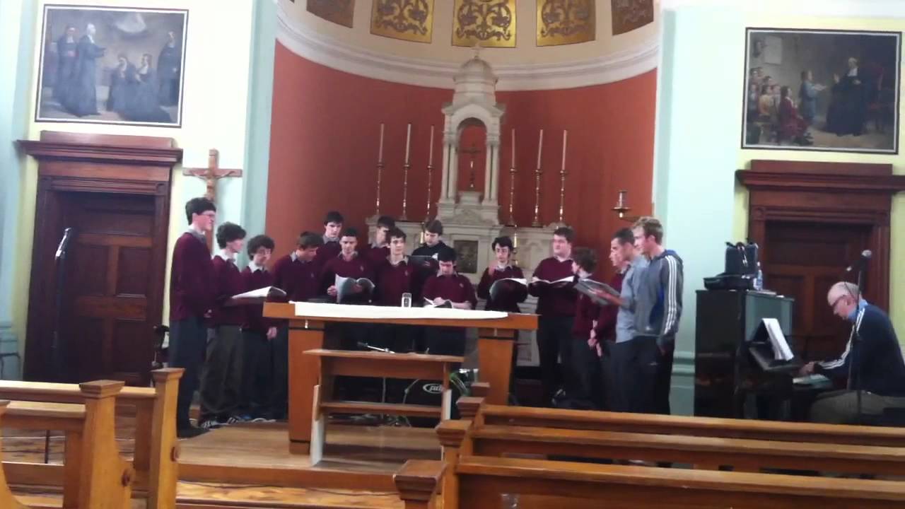 De La Salle College Waterford Senior Choir Anthem YouTube