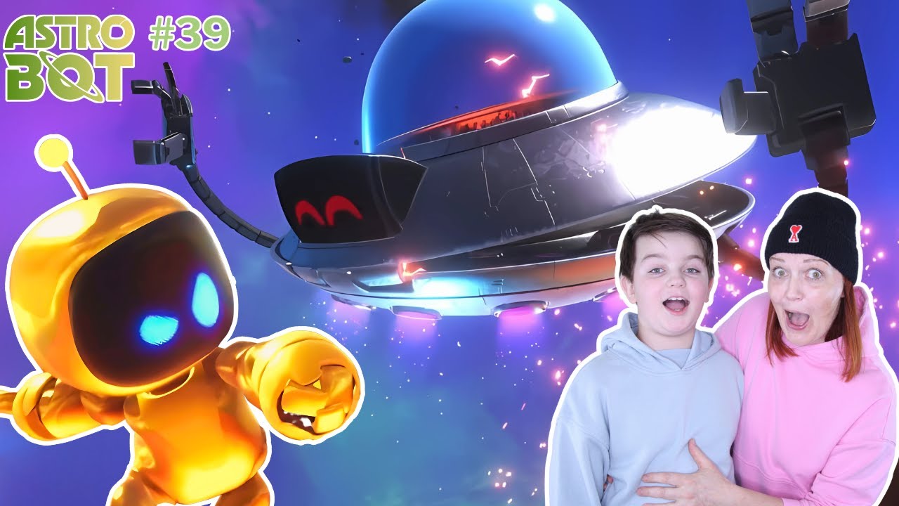 Astro Bot vs. UFO Boss | Gameplay with Ima and Jessy