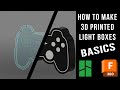 How to create a basic light box using fusion 360  3d printing  bambu printer