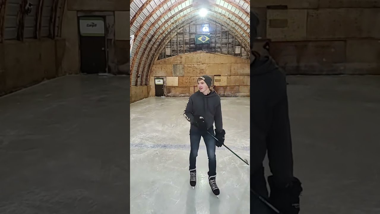 Hockey target practice!!