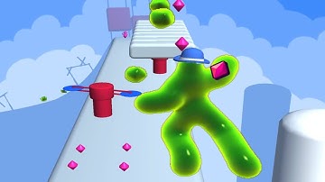 Max Level in Blob Runner 3D - All Levels Gameplay Android,ios