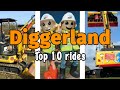 Top 10 rides at diggerland  kent durham  yorkshire   2022