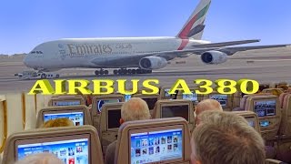 Airbus A380 Dubai Landing and Take Off - 2016 4K