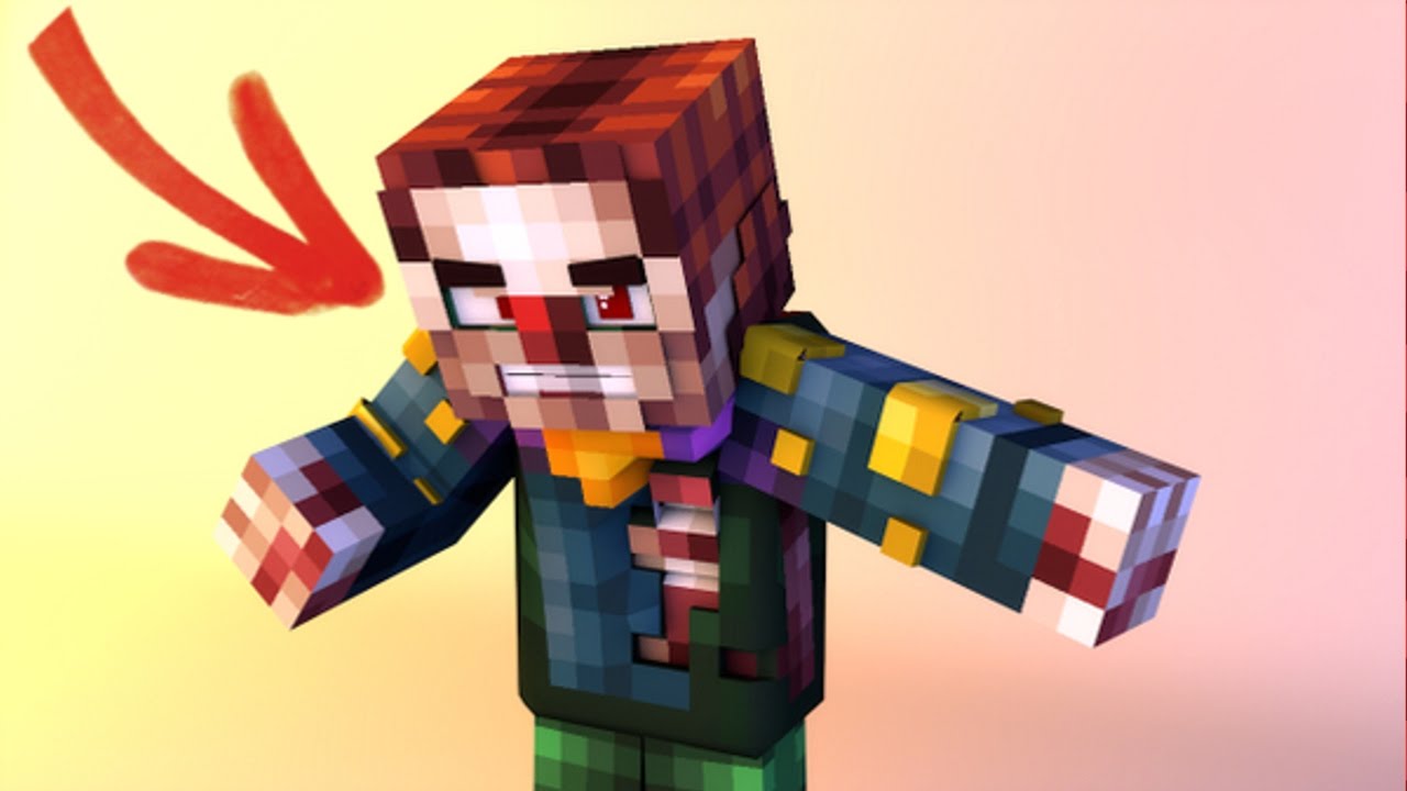 CLOWN TUEUR SUR MINECRAFT (One Command) - YouTube