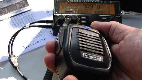 AlexMic - Audio Amplified Speaker Microphone by AlexLoop - PY1AHD