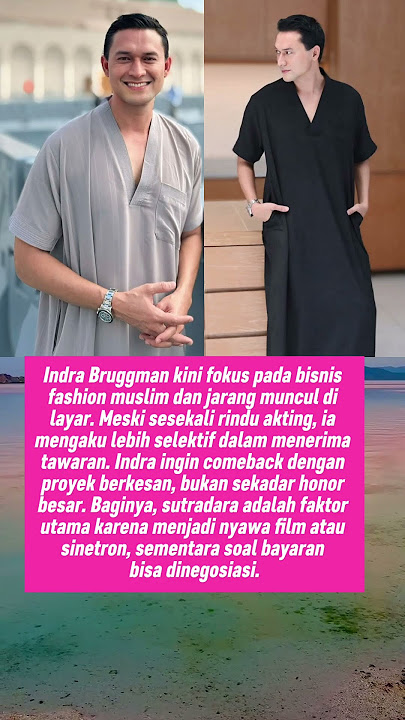 Indra Bruggman Akui Rindu Akting dan Ingin Kembali Syuting, Kini Sedang Fokus di Bisnis Fashion