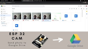 How to send photo to Google Drive by ESP 32 CAM!