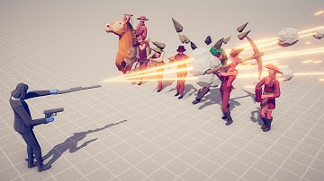 JOHN WICK vs EVERY FACTION - Totally Accurate Battle Simulator TABS