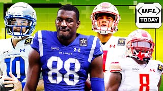 Hakeem Butler is on 🔥 FIRE 🔥STL WR joins LIVE as he puts NFL teams on notice 👀 |  UFL Today 🏈 screenshot 5