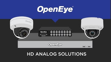 OpenEye HD Analog Solutions