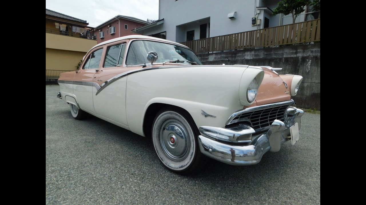 FORD Fairlane Town Sedan '1956 - YouTube