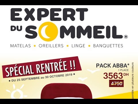 Catalogue Expert du Sommeil SPÉCIAL RENTRÉE Jusqu’au 30 Octobre 2019