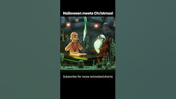 Christmas Creations | Myth Studio #animation #animatedshort #halloween #christmas #3d #3danimation